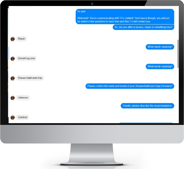 Facebook chatbot example
